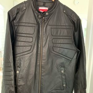 Puma x Ferrari Leather Jacket - Motorcycle